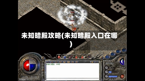 未知暗殿攻略(未知暗殿入口在哪)-第2张图片