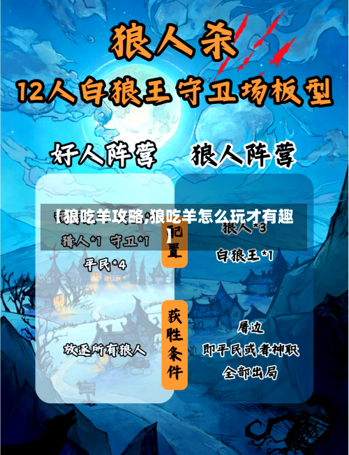 【狼吃羊攻略,狼吃羊怎么玩才有趣】-第3张图片