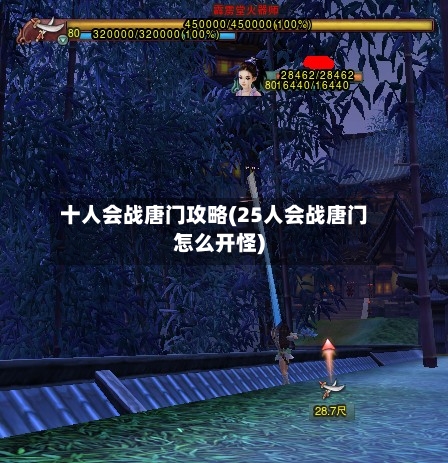 十人会战唐门攻略(25人会战唐门怎么开怪)