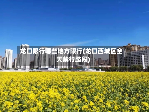 龙口限行哪些地方限行(龙口西城区全天禁行路段)
